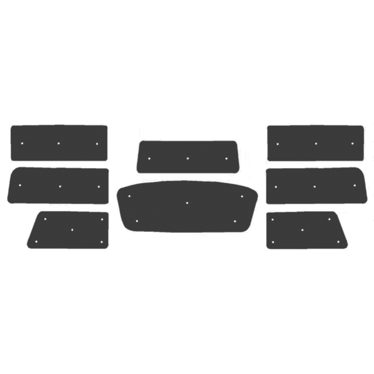 Volkswagen Transporter T2 Internal Thermal Campervan Blinds