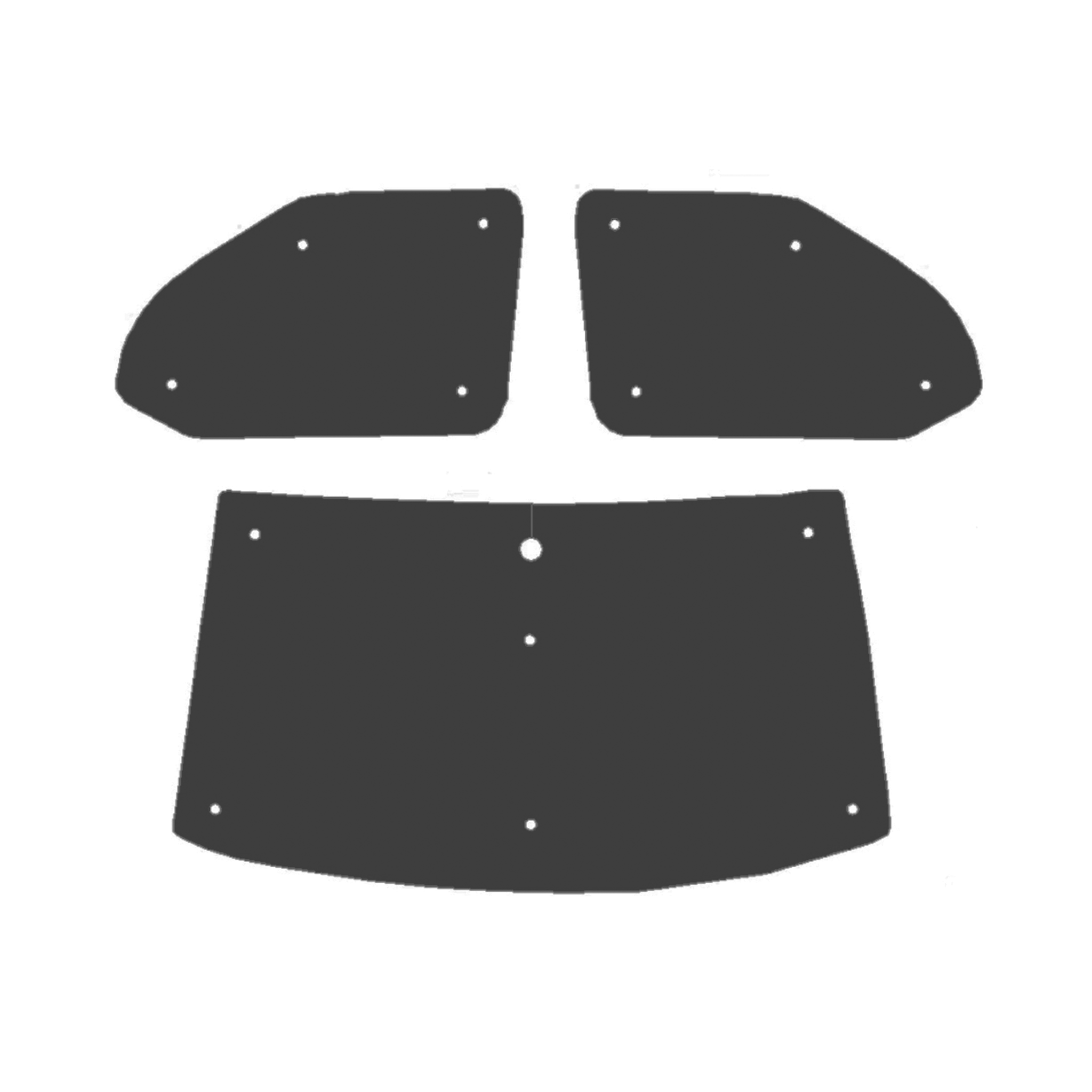 Volkswagen Transporter T5.1 Internal Thermal Blinds for Campervan