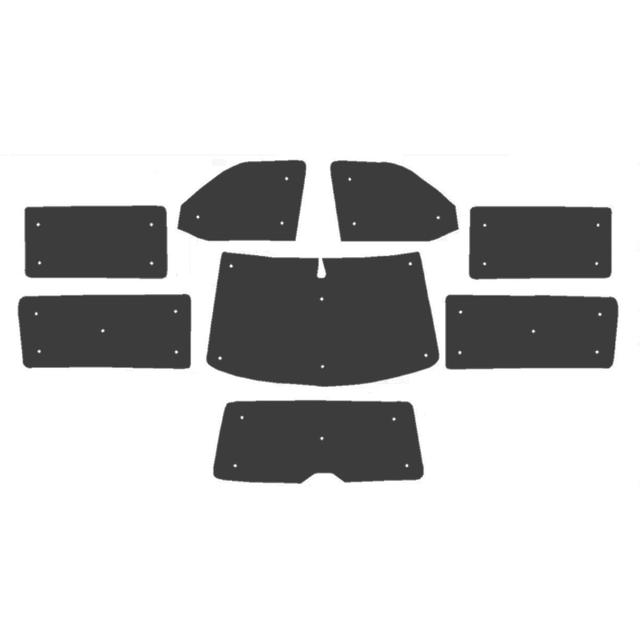 Volkswagen Transporter T5.1 Internal Thermal Blinds for Campervan