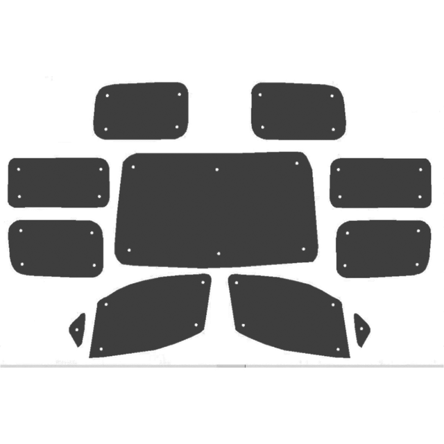 Nissan NV200 Internal Thermal Campervan Blinds