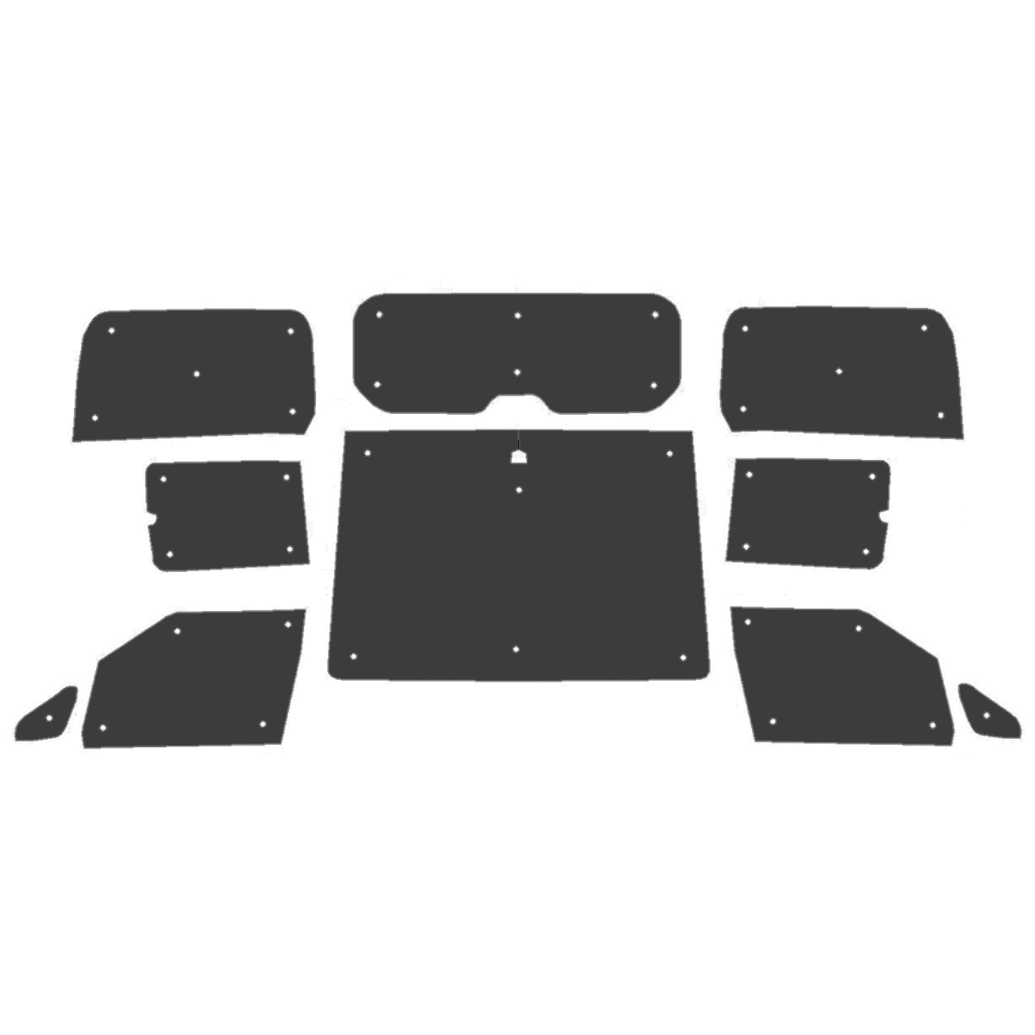 Honda Elysion Internal Thermal Campervan Blinds