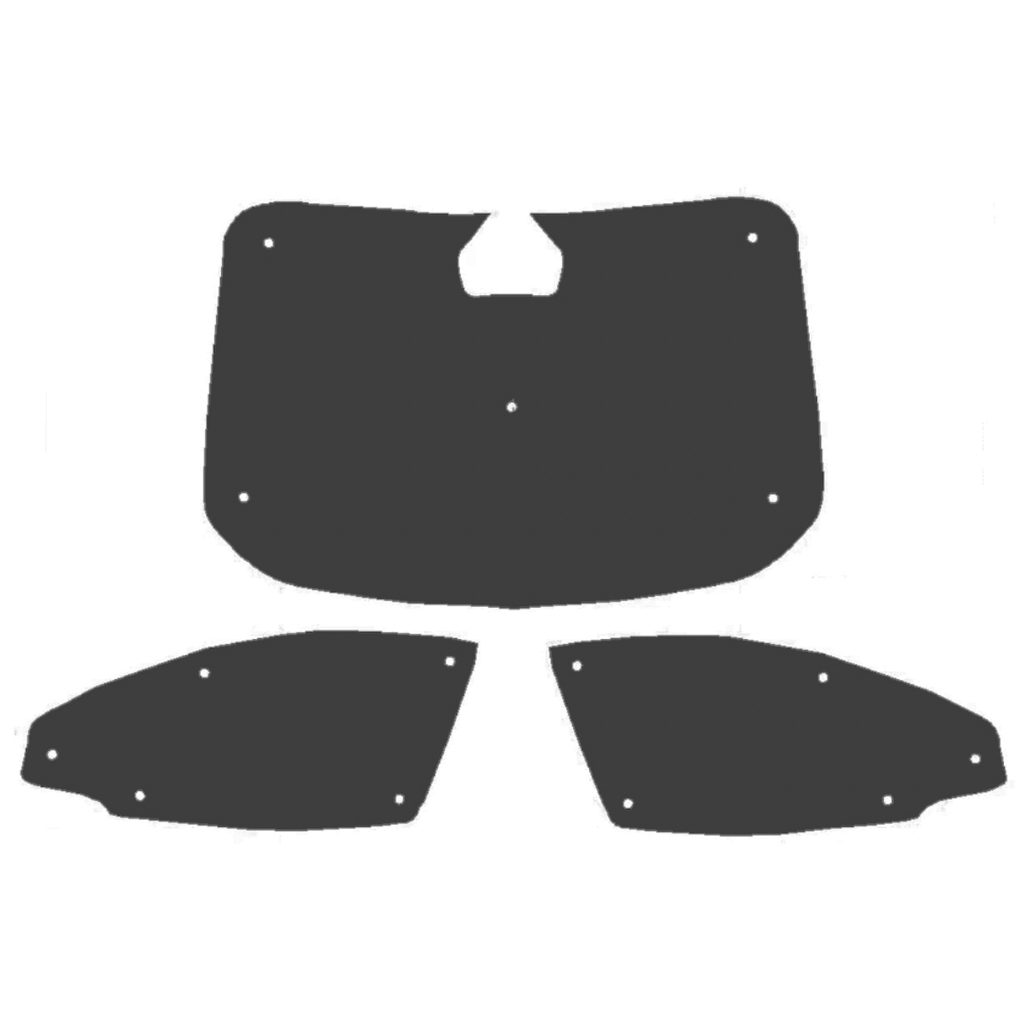 Ford Tourneo Courier Internal Thermal Campervan Blinds