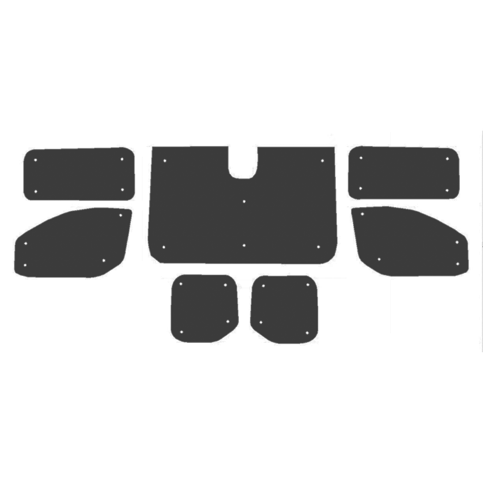 Ford Transit Custom Internal Thermal Blinds for Campervan