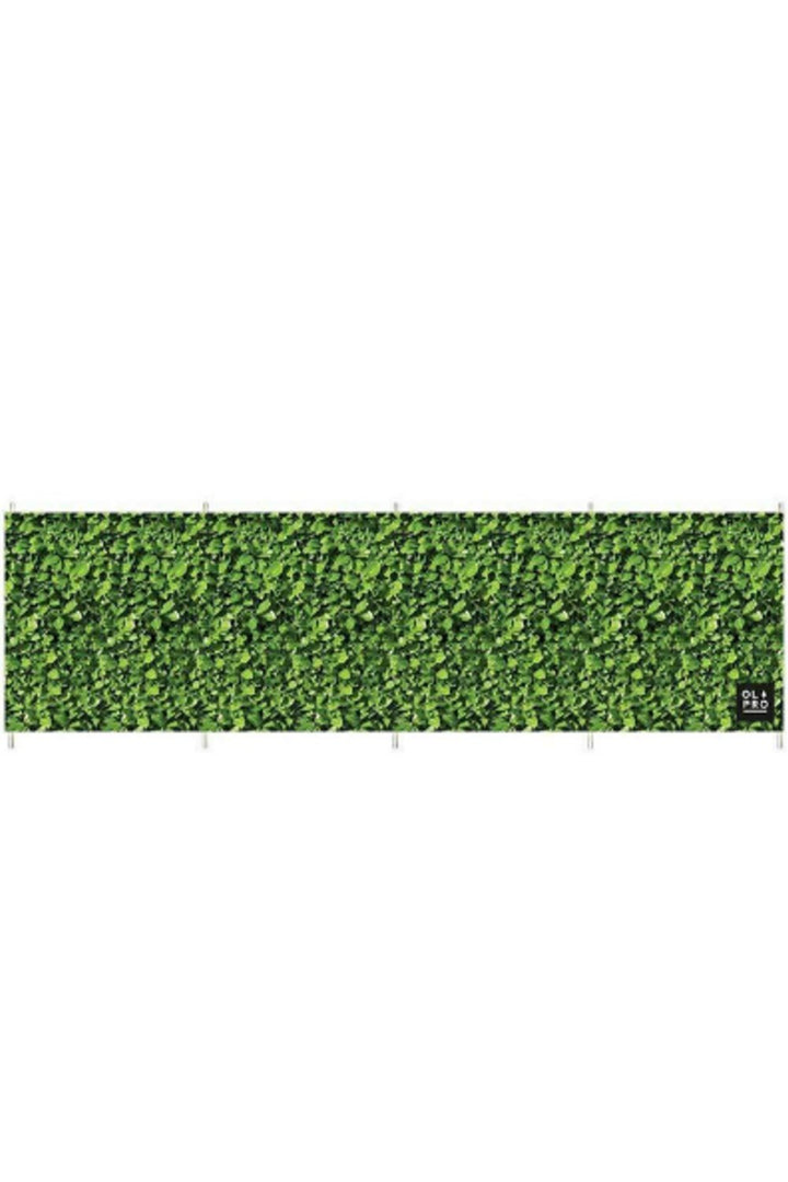 Laurel Hedge 5 Pole Windbreak (Wooden poles)