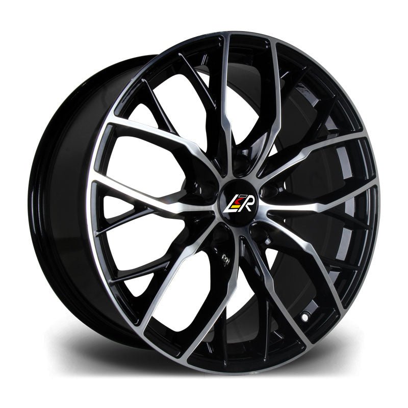 LMR PENTA - BLACK POLISHED Automotive Rims & Wheels Play Dirty   