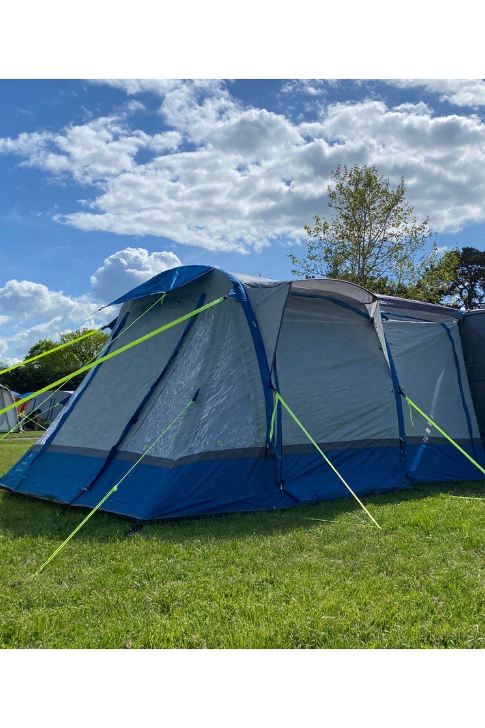 Loopo Breeze v2 Campervan Awning (Blue/ Grey)