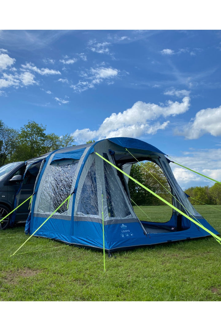 Loopo Breeze v2 Campervan Awning (Blue/ Grey)