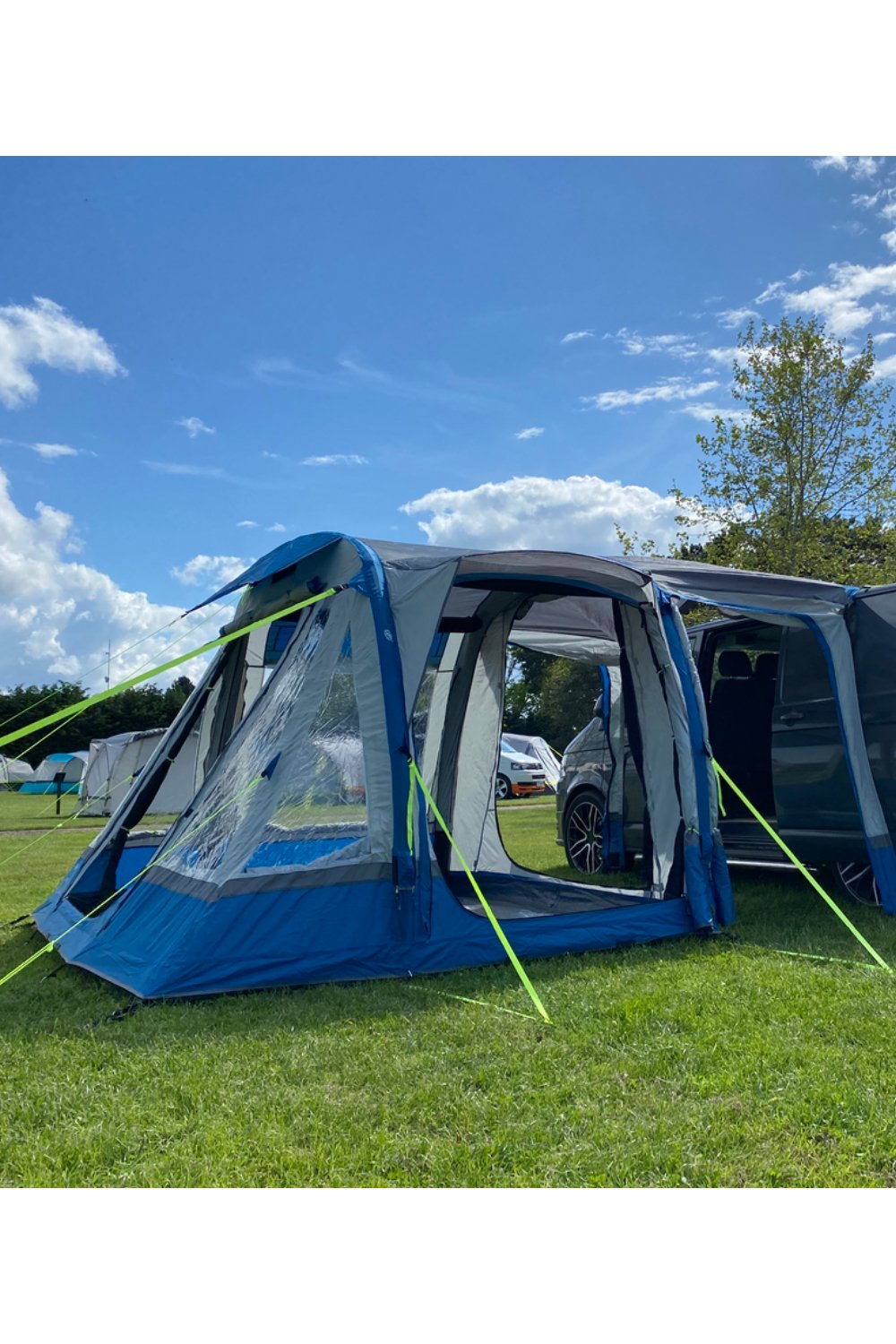 Loopo Breeze v2 Campervan Awning (Blue/ Grey)