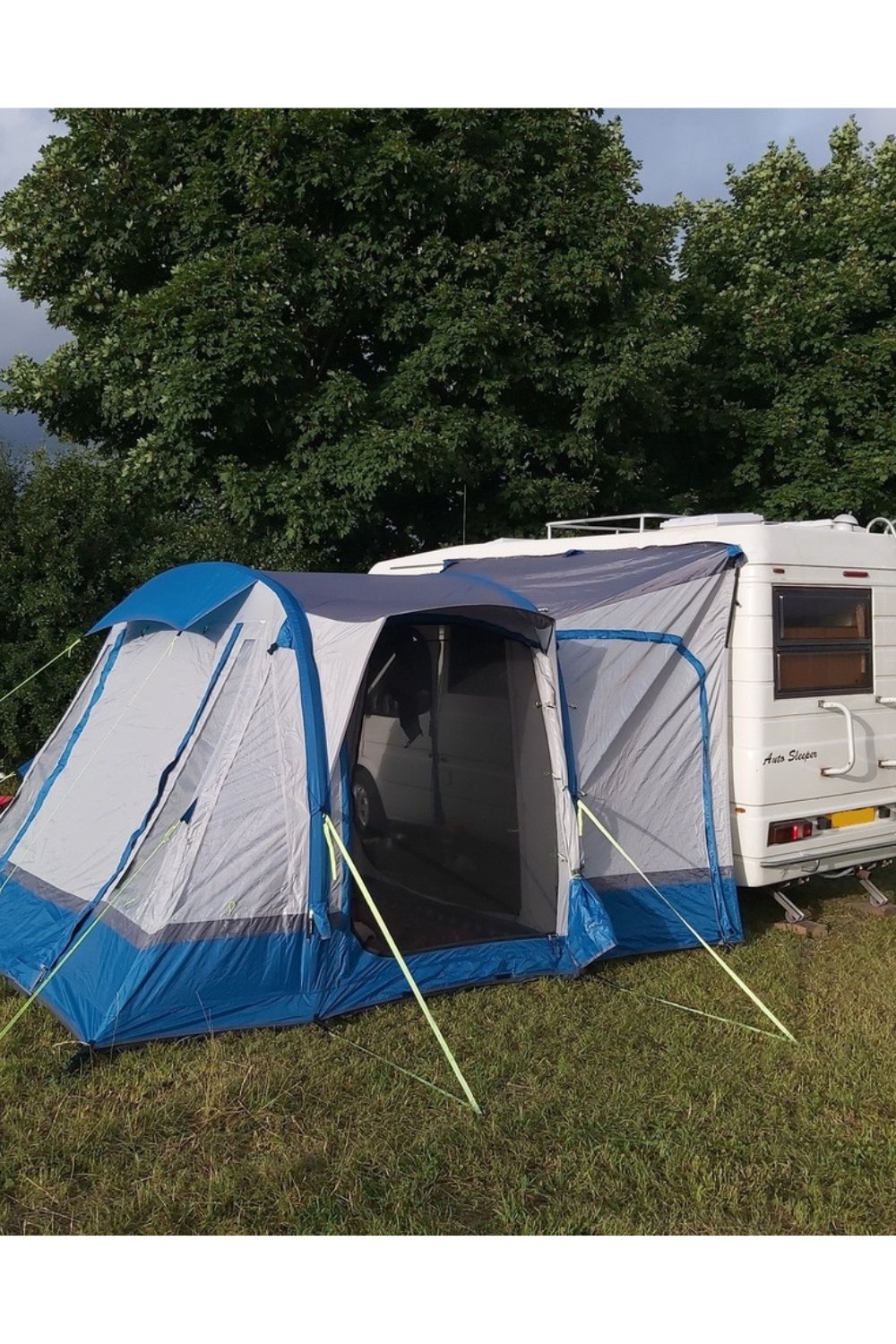 Loopo Breeze XL Motorhome Awning (Blue/Grey)