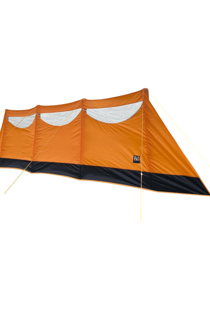 Inflatable Orange Windbreak