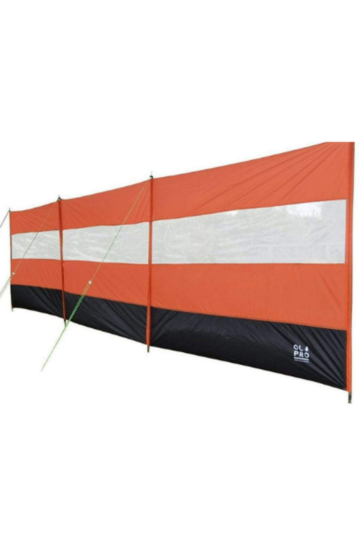 Compact Windbreak - Orange & Black