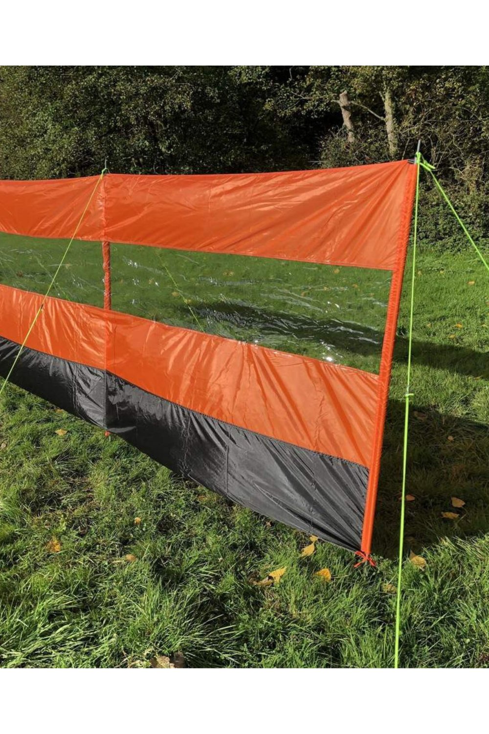 Compact Windbreak - Orange & Black