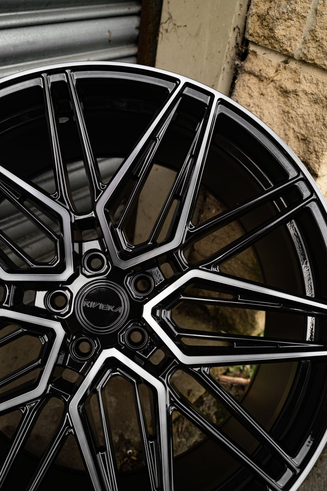 RIVIERA RF10 - GLOSS BLACK Automotive Rims & Wheels Play Dirty   