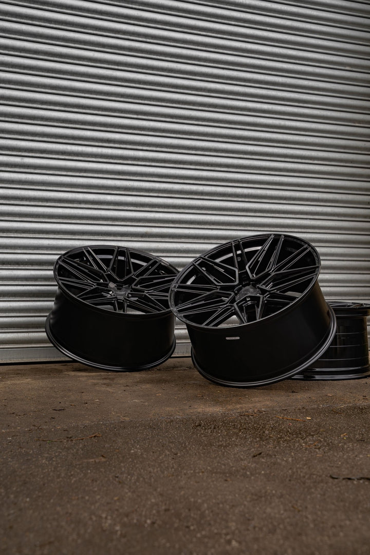 RIVIERA RF10 - BLACK POLISHED DARK TINT Automotive Rims & Wheels Play Dirty   