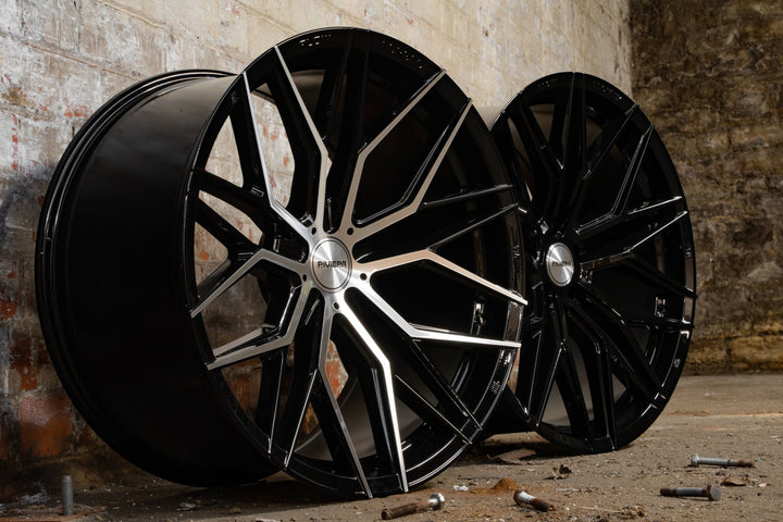 RIVIERA RF101 - BLACK POLISHED Automotive Rims & Wheels Play Dirty   