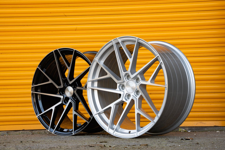 RIVIERA RF106 - BLACK POLISHED DARK TINT Automotive Rims & Wheels Play Dirty   