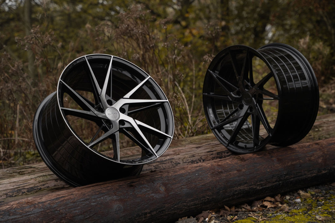 RIVIERA RF109 - BLACK POLISHED DARK TINT Automotive Rims & Wheels Play Dirty   