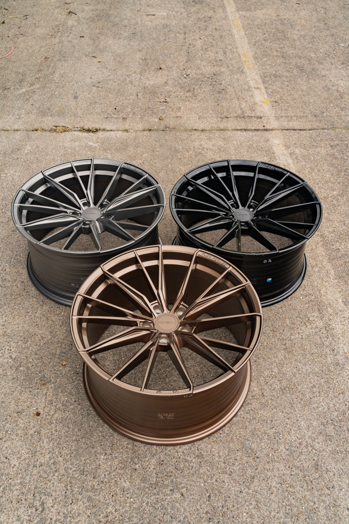 RIVIERA RF14 - GLOSS BLACK Automotive Rims & Wheels Play Dirty   