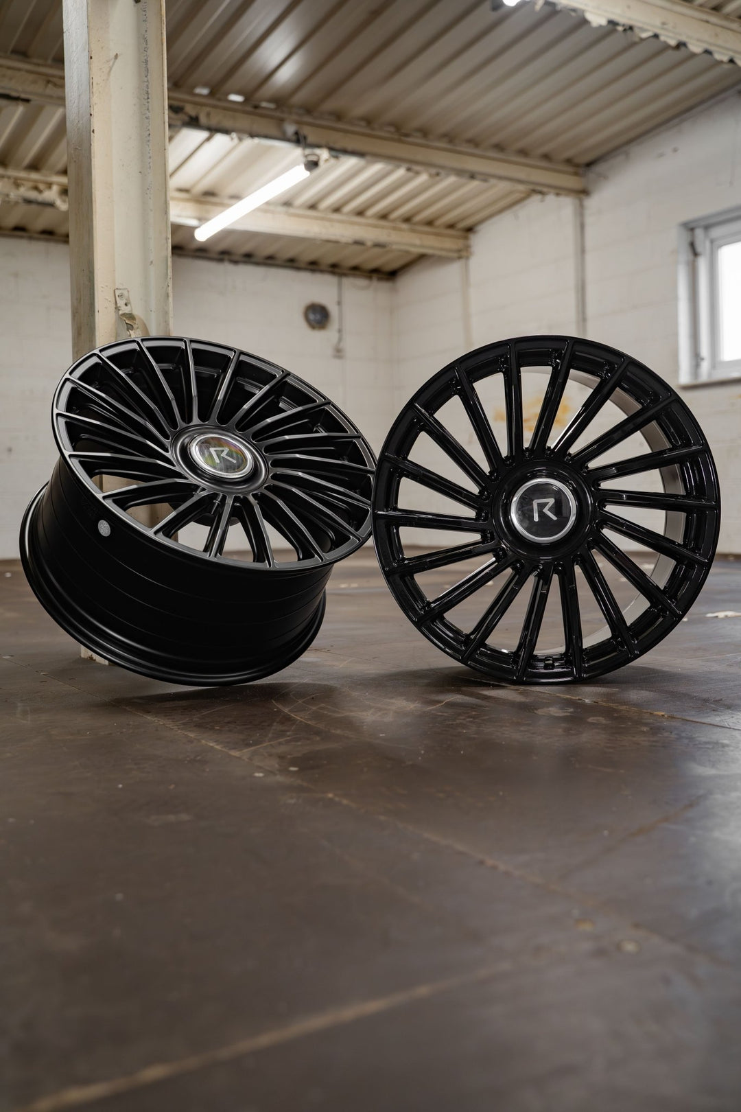 RIVIERA RF8 - GLOSS BLACK Automotive Rims & Wheels Play Dirty   