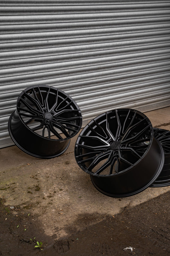 RIVIERA RF9 - GLOSS BLACK Automotive Rims & Wheels Play Dirty   