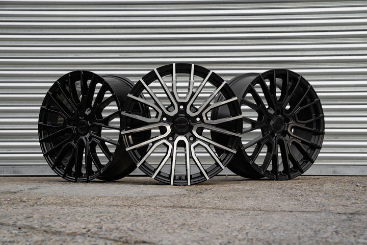 RIVIERA RTZ - BLACK POLISHED Automotive Rims & Wheels Play Dirty   