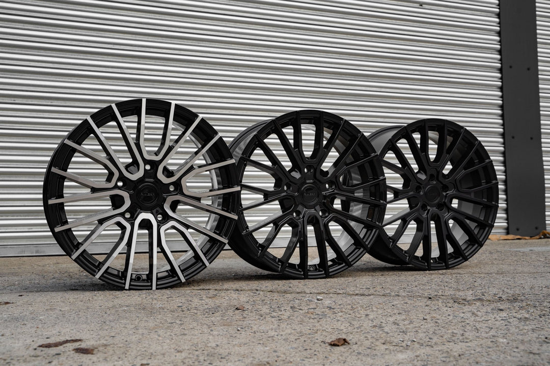 RIVIERA RTZ - BLACK POLISHED Automotive Rims & Wheels Play Dirty   