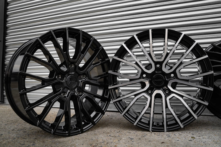 RIVIERA RTZ - BLACK POLISHED Automotive Rims & Wheels Play Dirty   