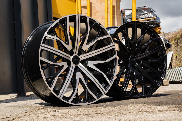 RIVIERA RV131 - GLOSS BLACK Automotive Rims & Wheels Play Dirty   