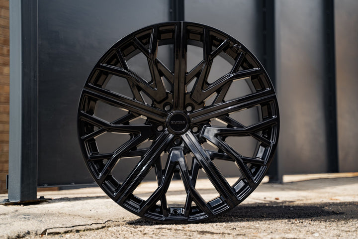 RIVIERA RV131 - GLOSS BLACK Automotive Rims & Wheels Play Dirty   