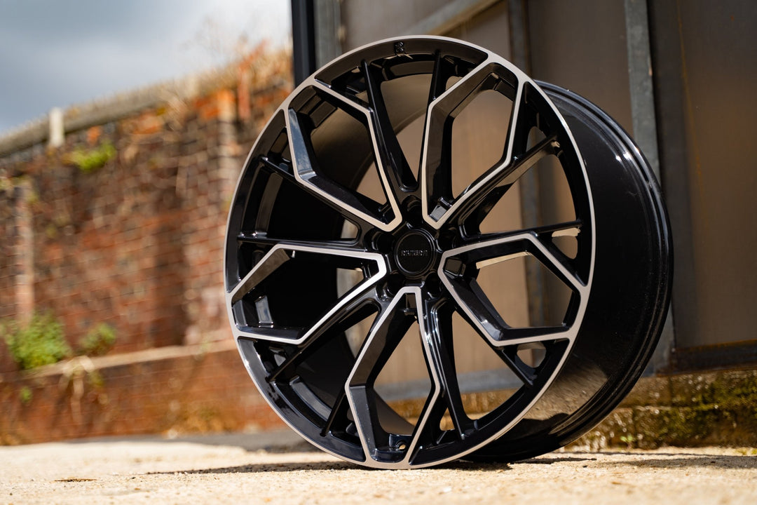 RIVIERA RV133 - GLOSS BLACK Automotive Rims & Wheels Play Dirty   