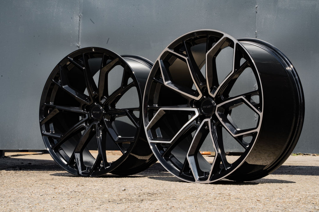 RIVIERA RV133 - GLOSS BLACK Automotive Rims & Wheels Play Dirty   