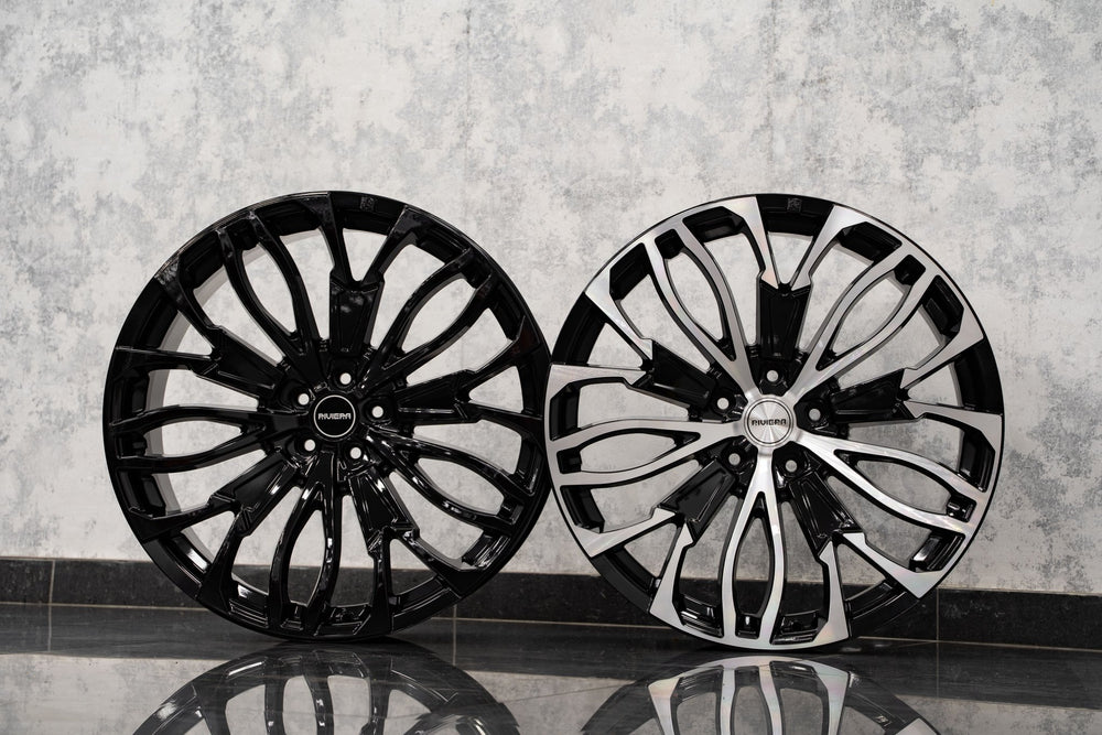 RIVIERA RV134 - GLOSS BLACK Automotive Rims & Wheels Play Dirty   