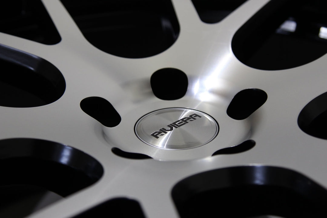 RIVIERA RV185 - MACHINED SILVER Automotive Rims & Wheels Play Dirty   