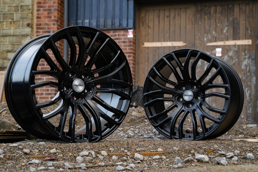 RIVIERA RV191 - SATIN BLACK Automotive Rims & Wheels Play Dirty   