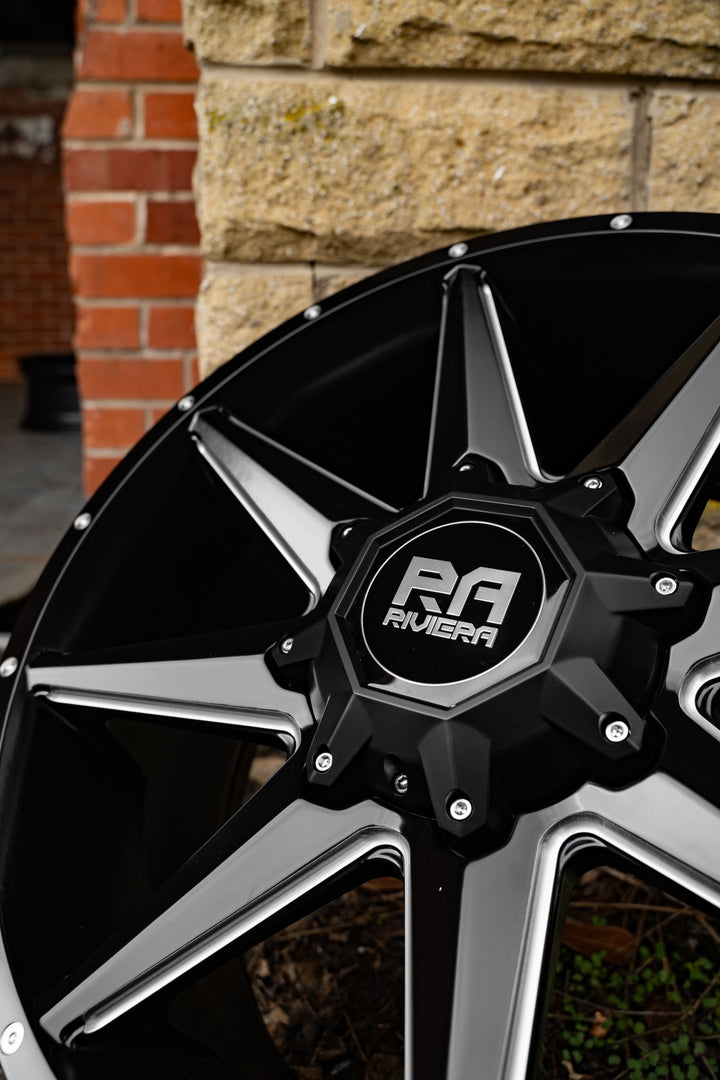 RIVIERA XTREME RX200 - BLACK POLISHED Automotive Rims & Wheels Play Dirty   