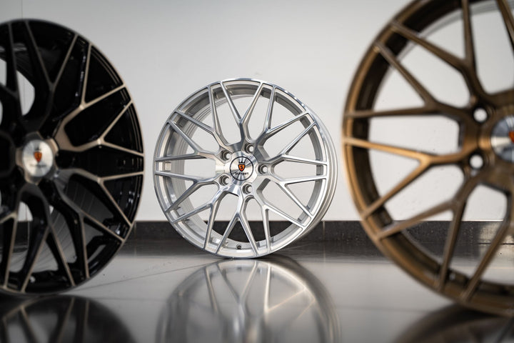 STUTTGART SF14 - SILVER MACHINED Automotive Rims & Wheels Play Dirty   