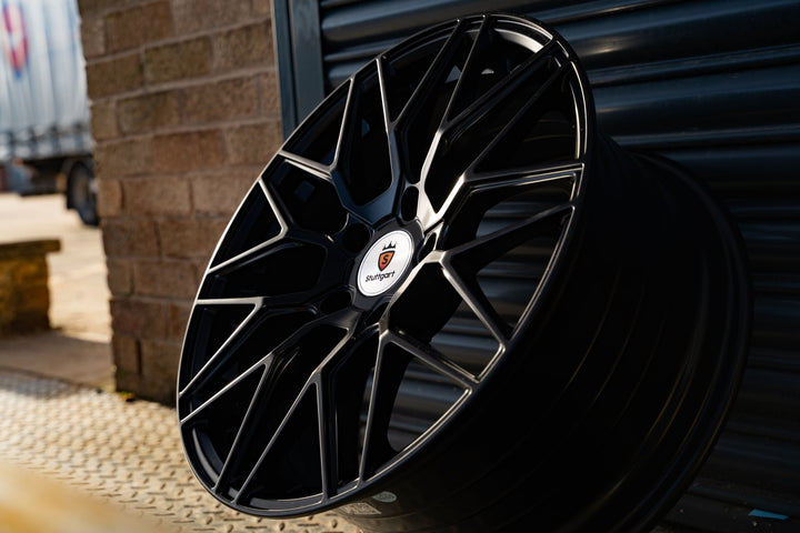 STUTTGART SF14 - SILVER MACHINED Automotive Rims & Wheels Play Dirty   