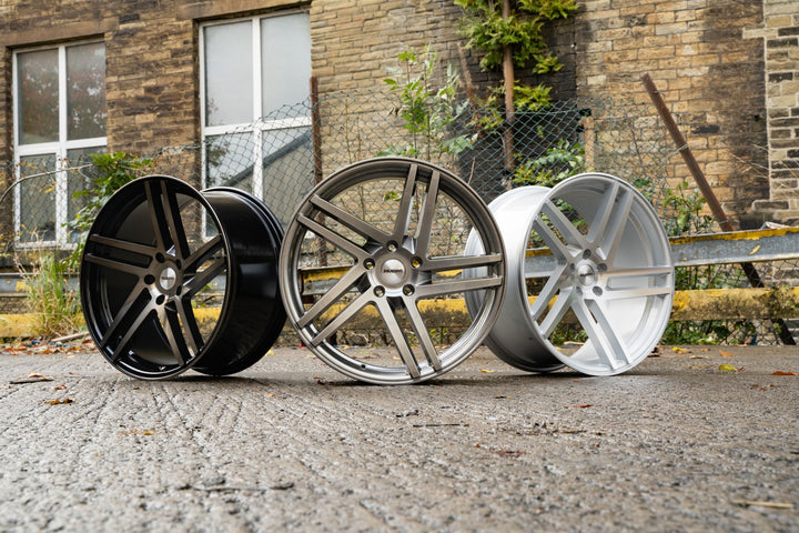 RIVIERA TWIST - MACHINED SILVER Automotive Rims & Wheels Play Dirty   