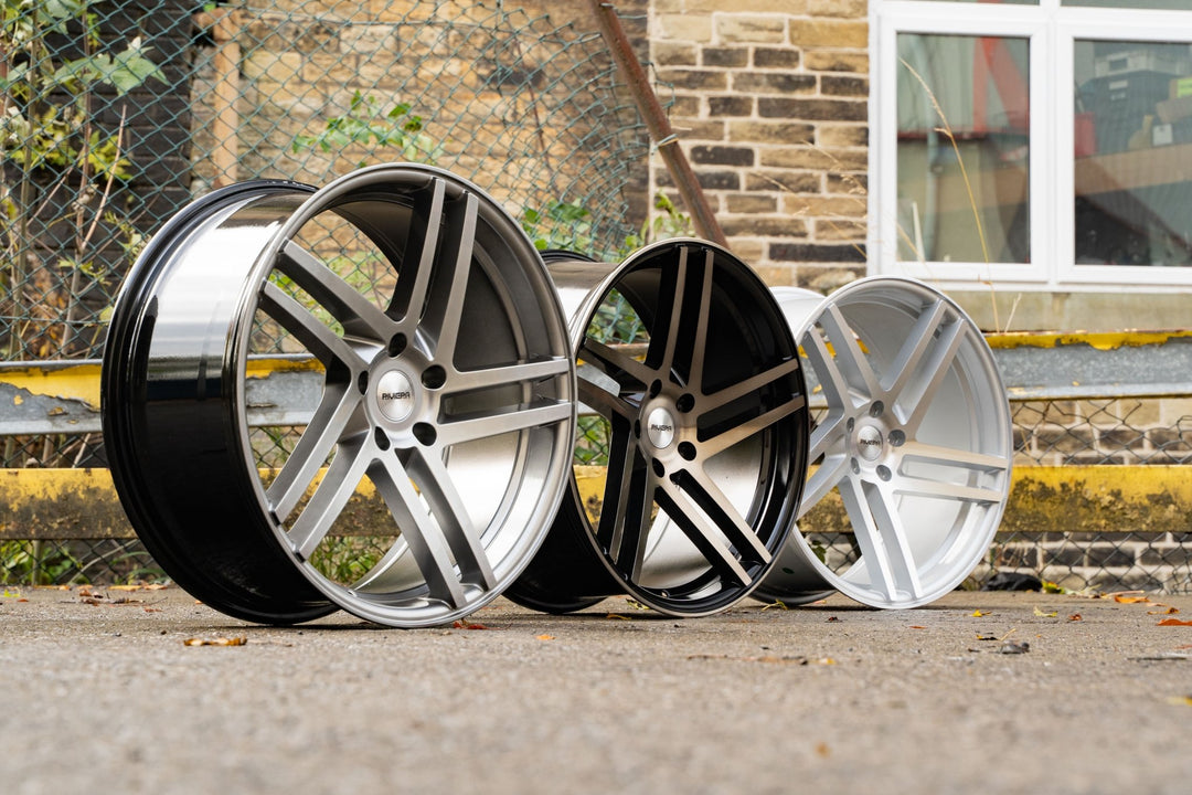 RIVIERA TWIST - MACHINED SILVER Automotive Rims & Wheels Play Dirty   