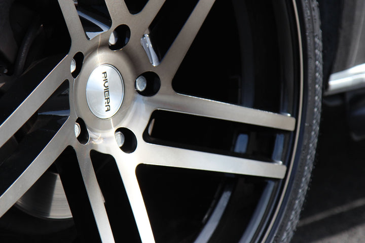 RIVIERA TWIST - MACHINED SILVER Automotive Rims & Wheels Play Dirty   