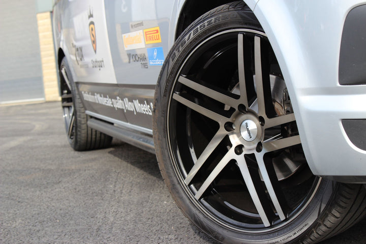 RIVIERA TWIST - MACHINED SILVER Automotive Rims & Wheels Play Dirty   