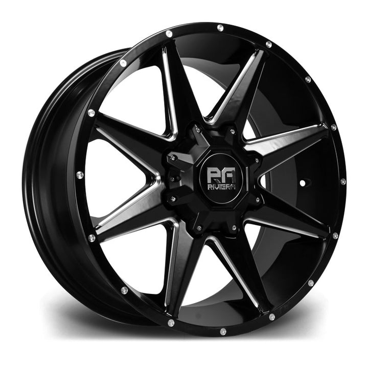 RIVIERA XTREME RX200 - BLACK POLISHED Automotive Rims & Wheels Play Dirty   