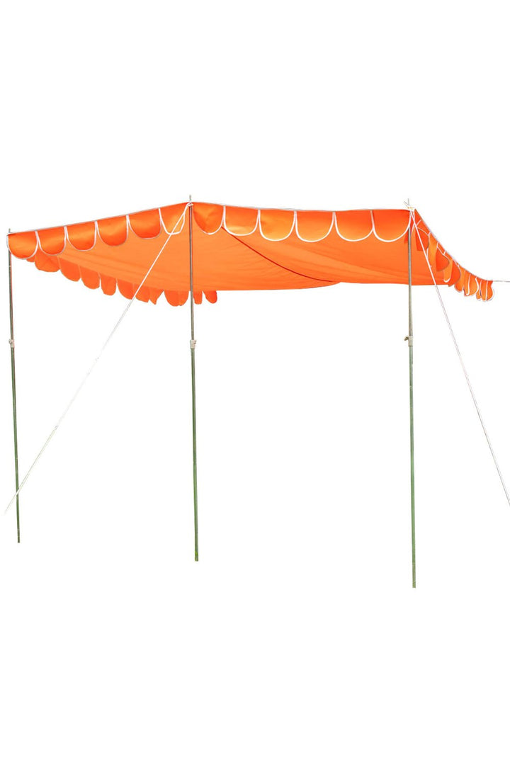 Retro Campervan Shade Canopy - Orange