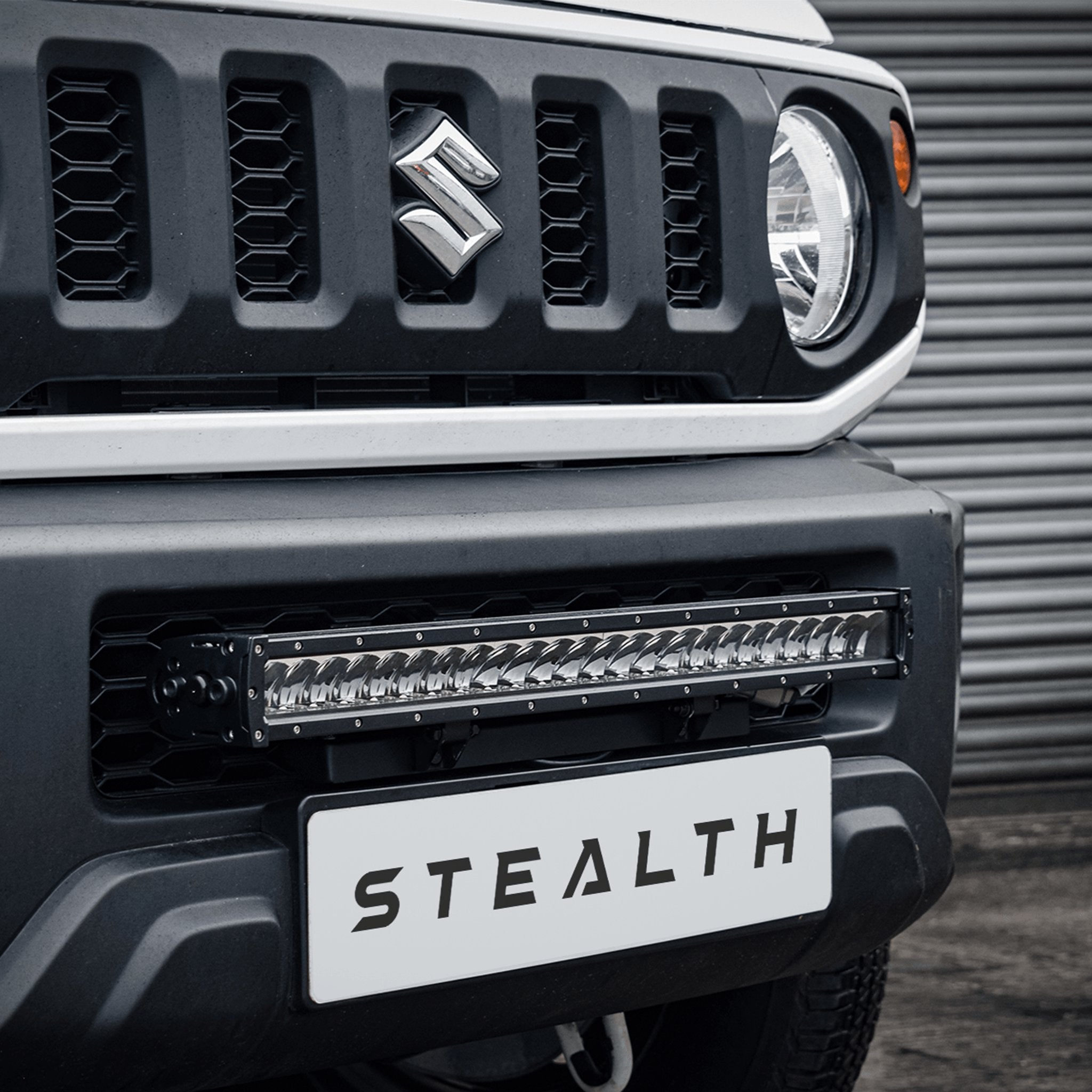 Stealth Suzuki Jimny 2018+ 27″ Luminous LED Integration Grille Kit – 24,000 Lumens