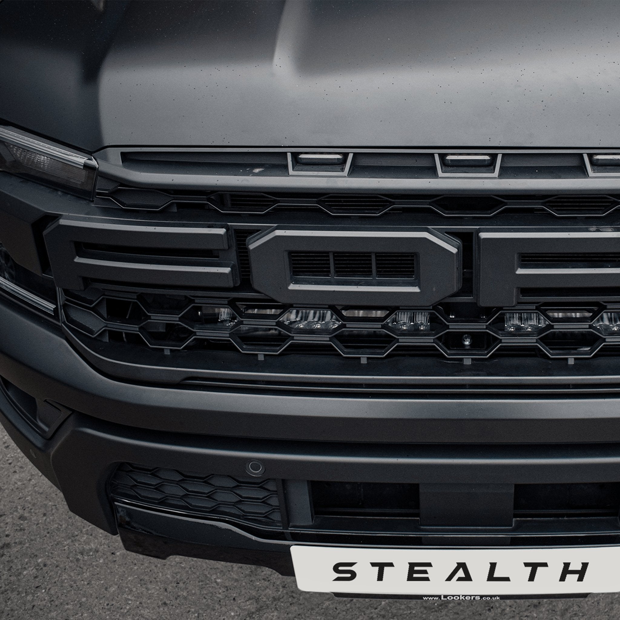 Stealth Ford Ranger T9 2023+ Twin 13″ Luminous LED Integration Grille Kit – 20,160 Lumens