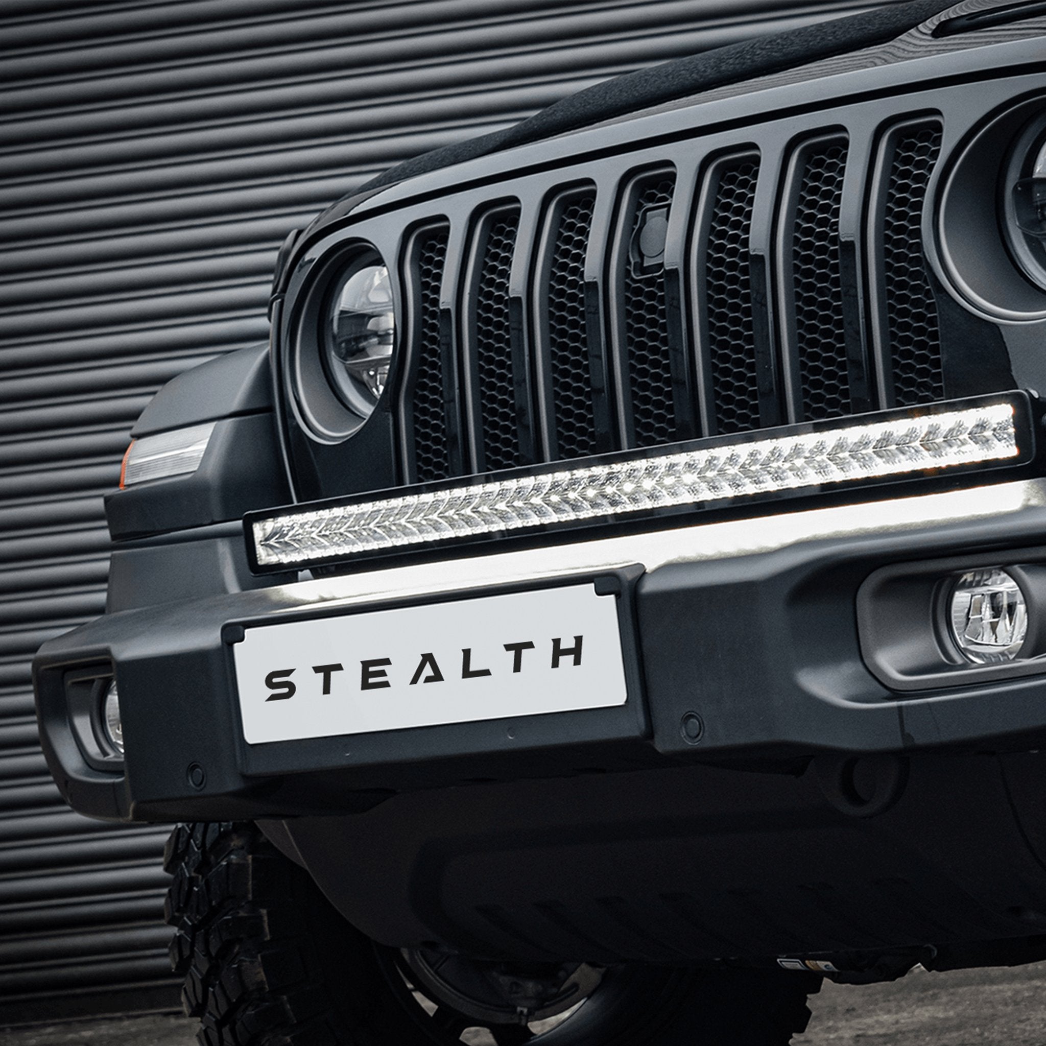 Stealth JEEP Wrangler JL 2019+ 40″ Luminous LED Integration Grille Kit – 33,600 Lumens