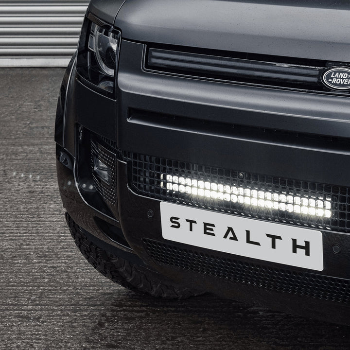 Stealth Land Rover Defender L663 2020+ 21″ Luminous LED Integration Grille Kit – 16,800 Lumens