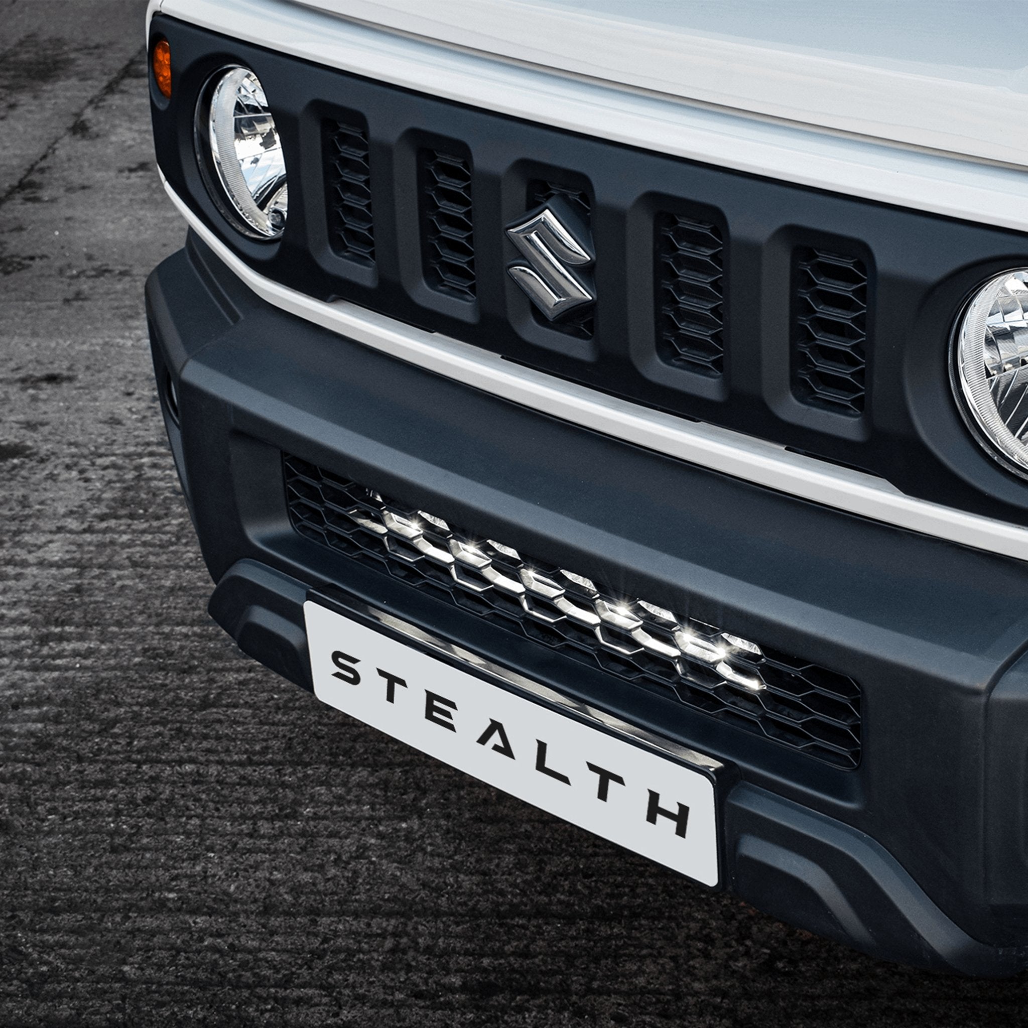 Stealth Suzuki Jimny 2018+ 20″ Luminous LED Integration Grille Kit – 8,400 Lumens