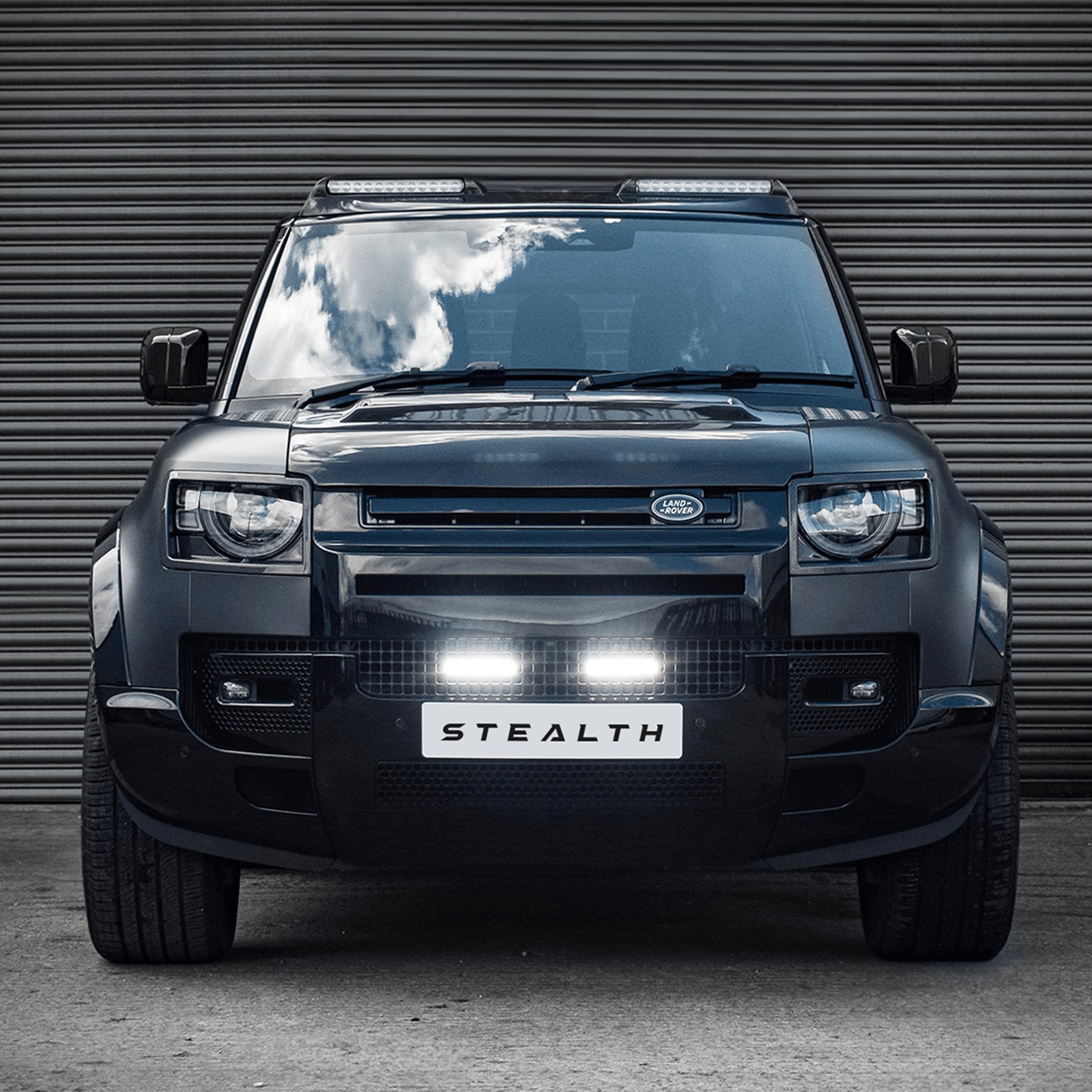 Stealth Land Rover Defender L663 2020+ Twin 6″ Luminous LED Integration Grille Kit – 5,760 Lumens