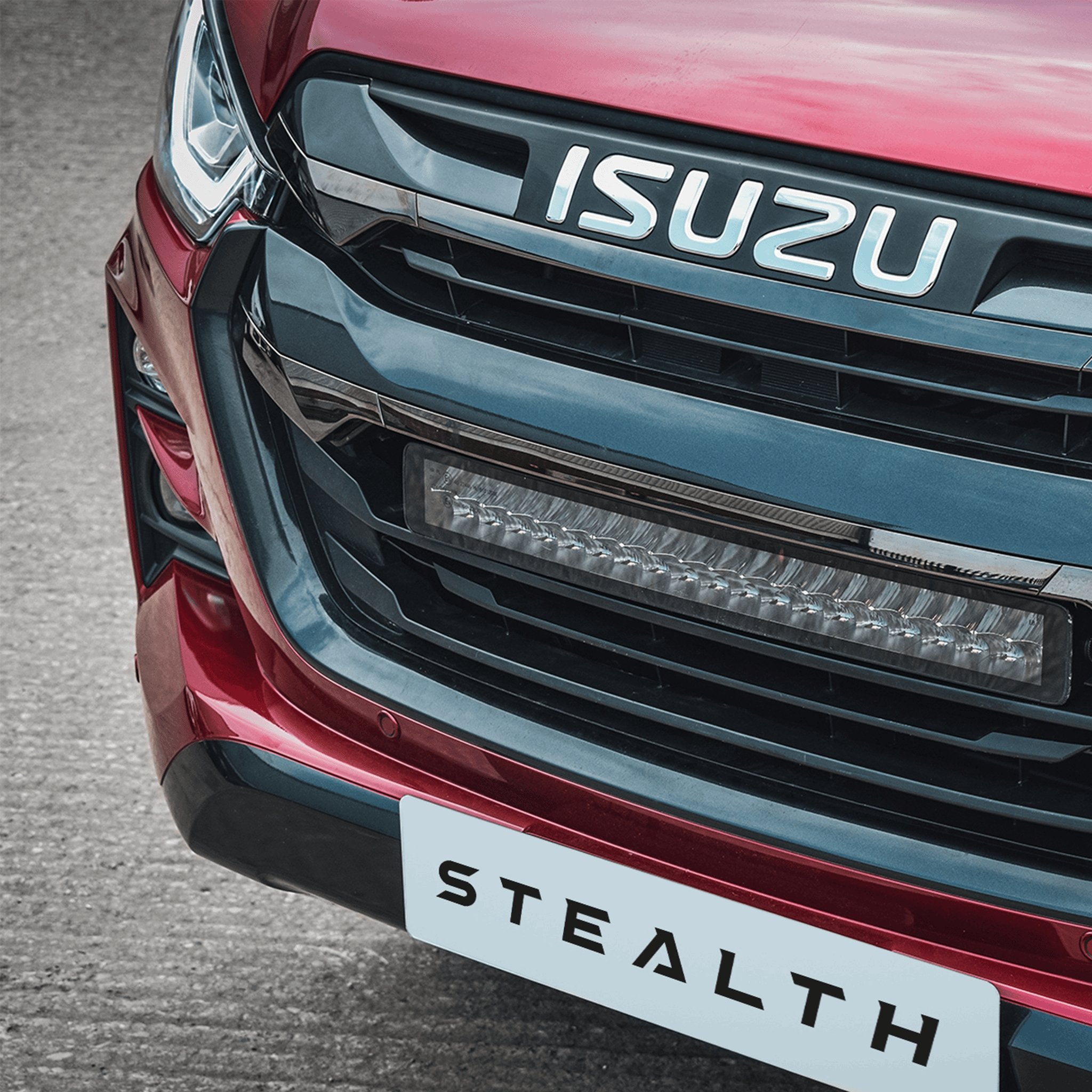 Stealth Isuzu D-Max 2023+ 21″ Luminous LED Integration Grille Kit – 16,800 Lumens